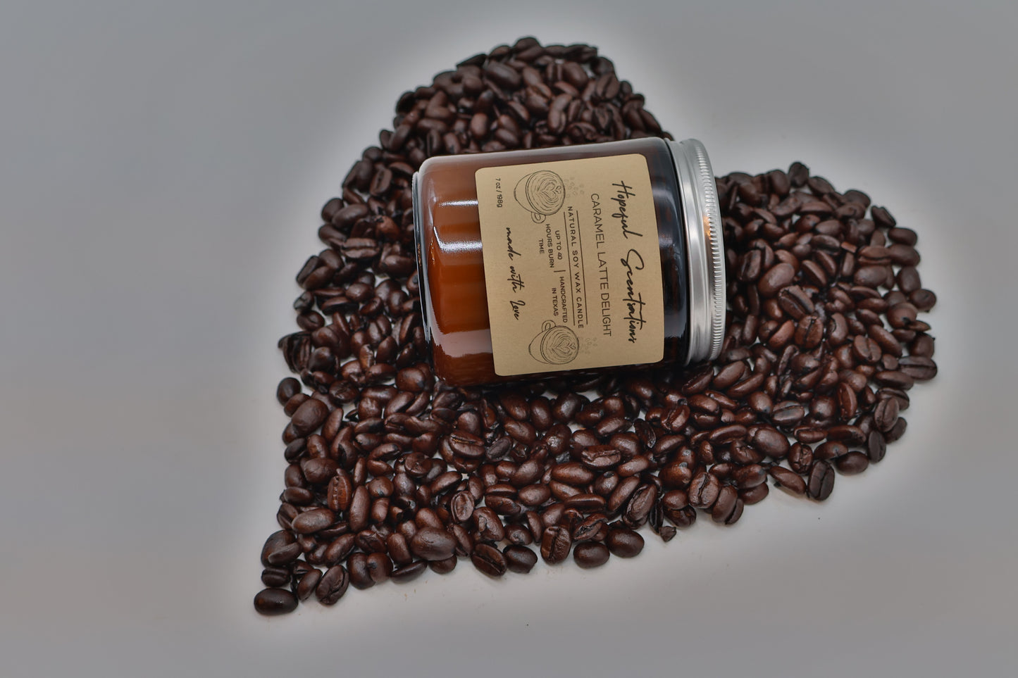 Caramel Latte Soy Wax Candle