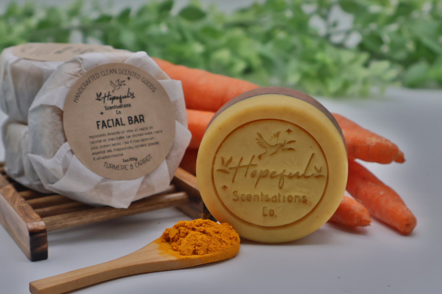 Facial Bar, Radiance Glow with Turmeric & Carrot