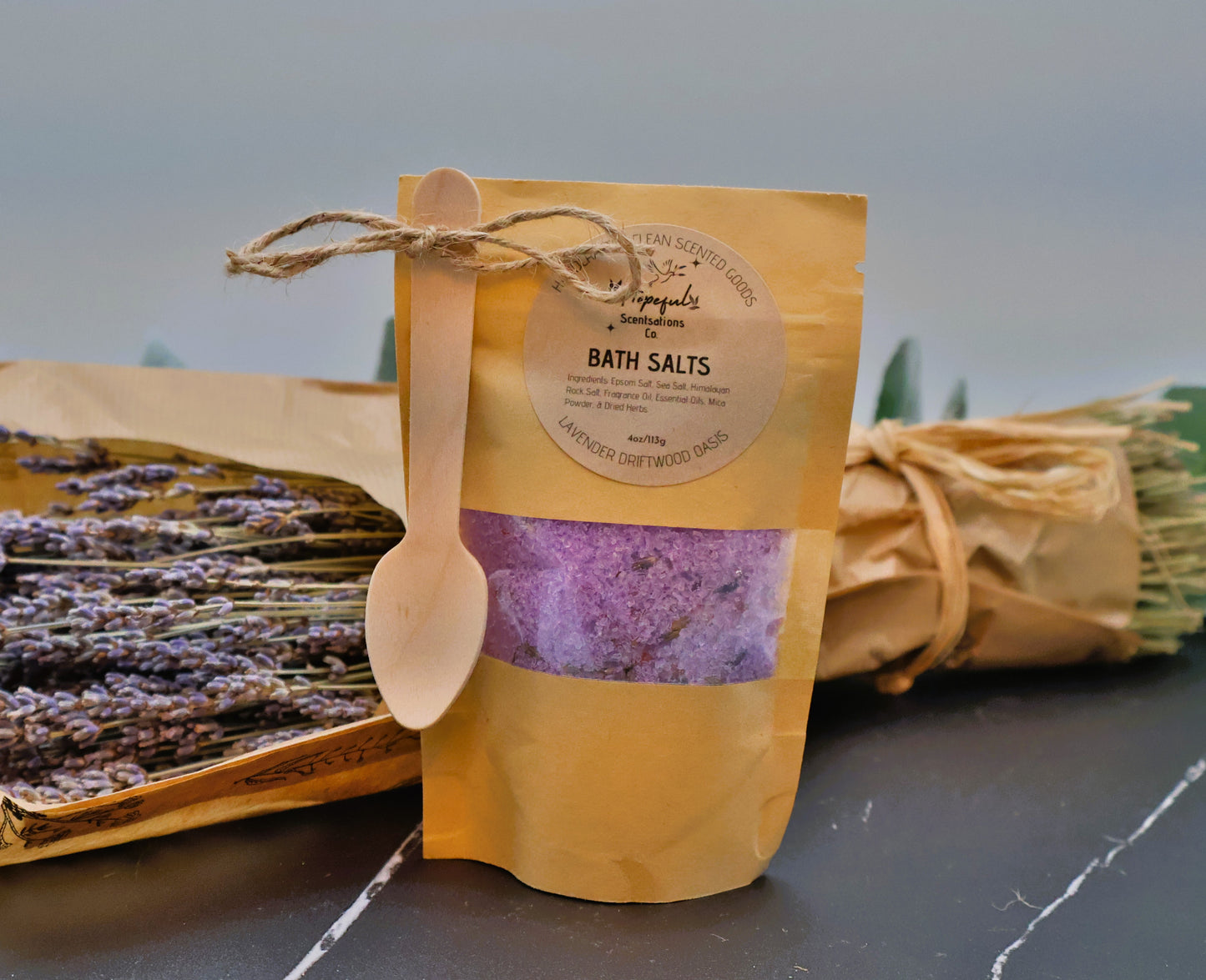 Lavender Driftwood Bath Salts