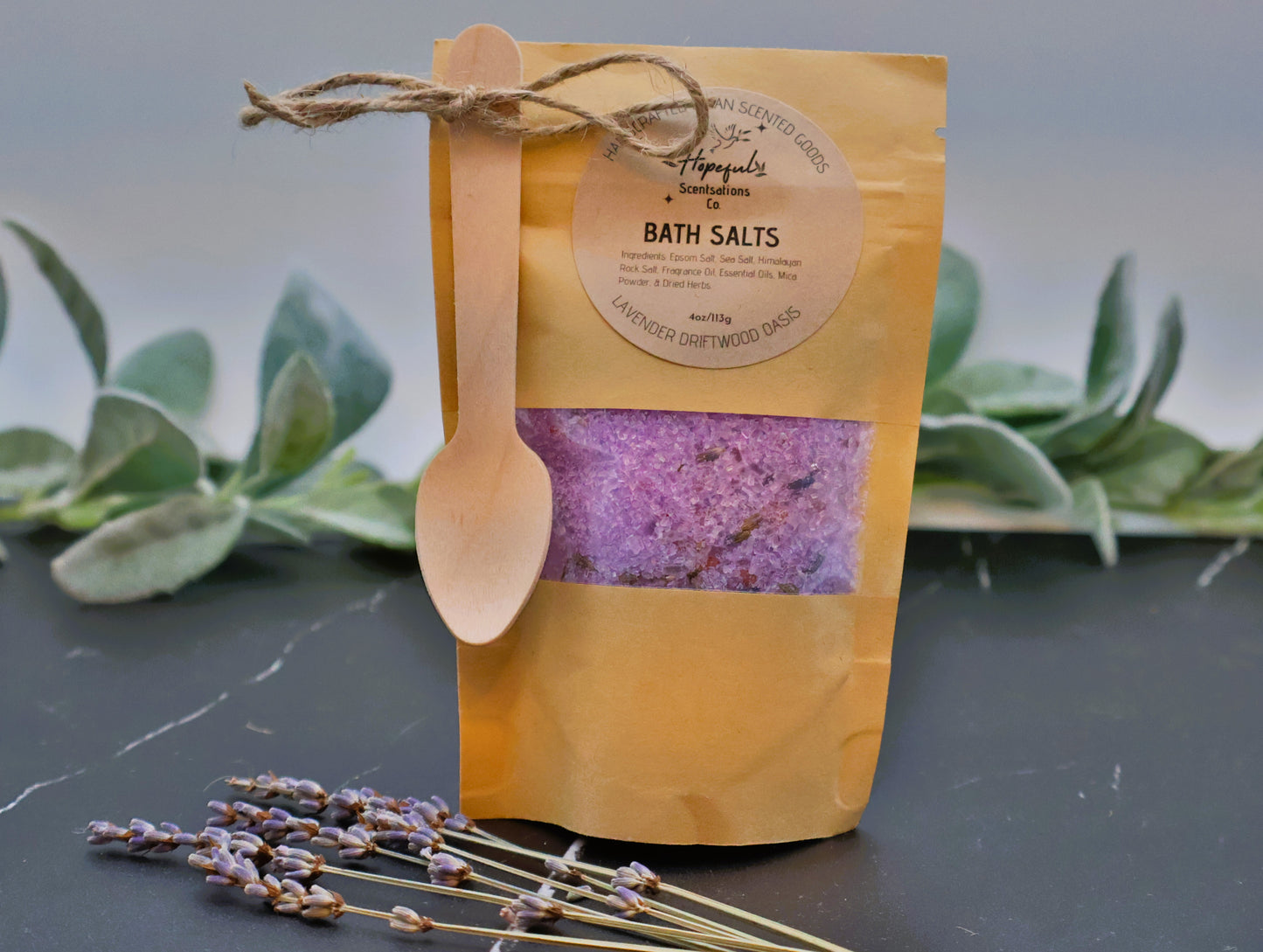 Lavender Driftwood Bath Salts