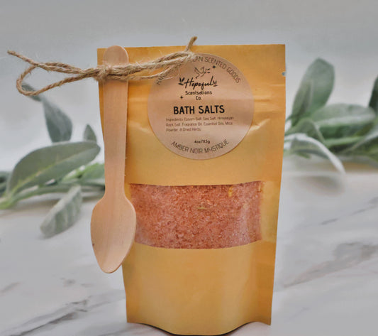 Amber Noir Bath Salts