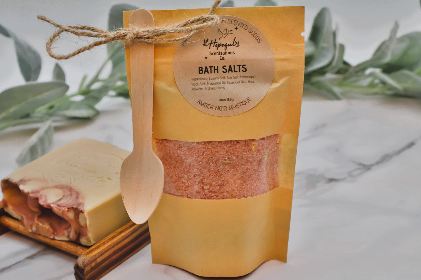 Amber Noir Bath Salts