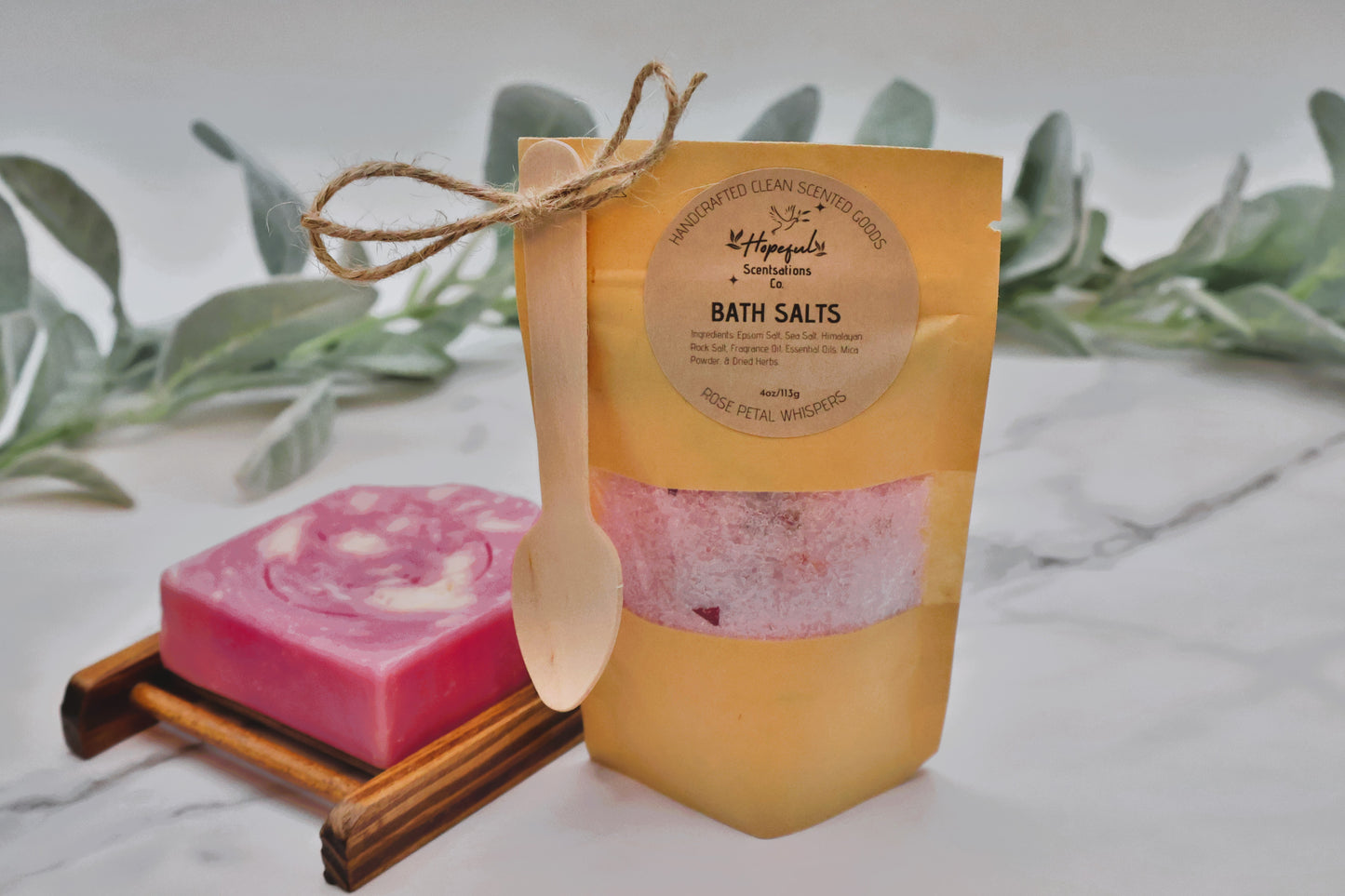 Rose Petal Bath Salts