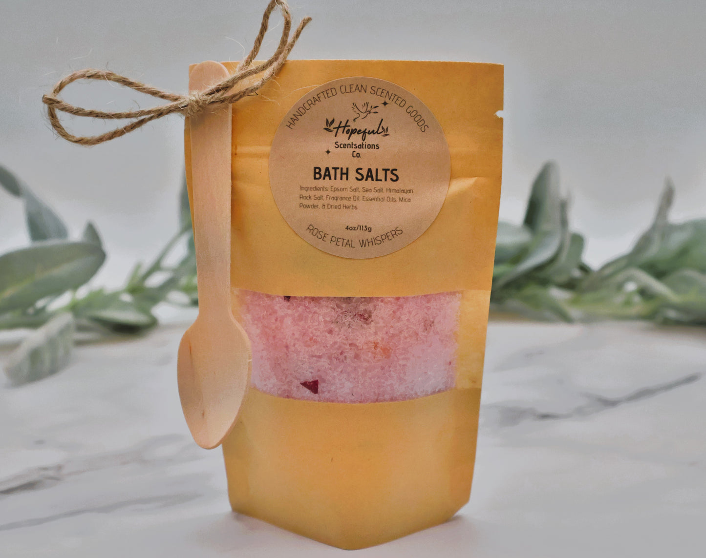 Rose Petal Bath Salts