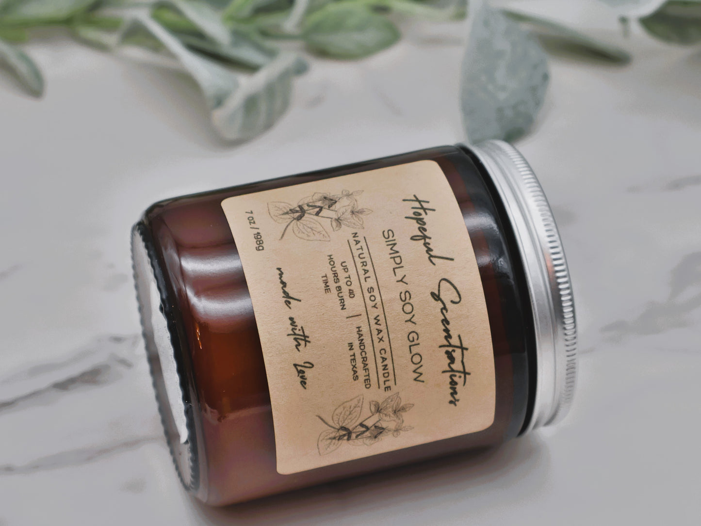 Simply Soy Wax Candle