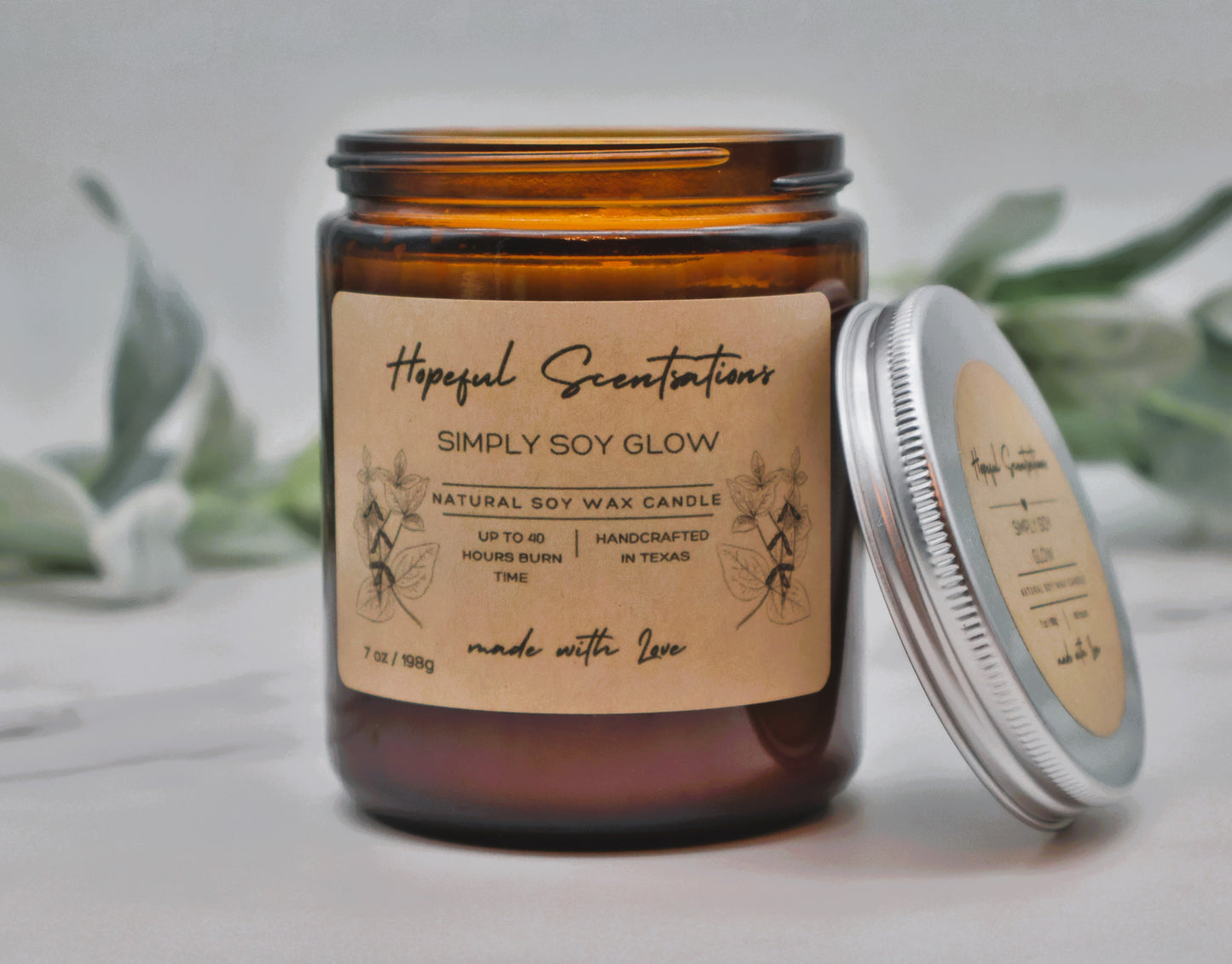 Simply Soy Wax Candle