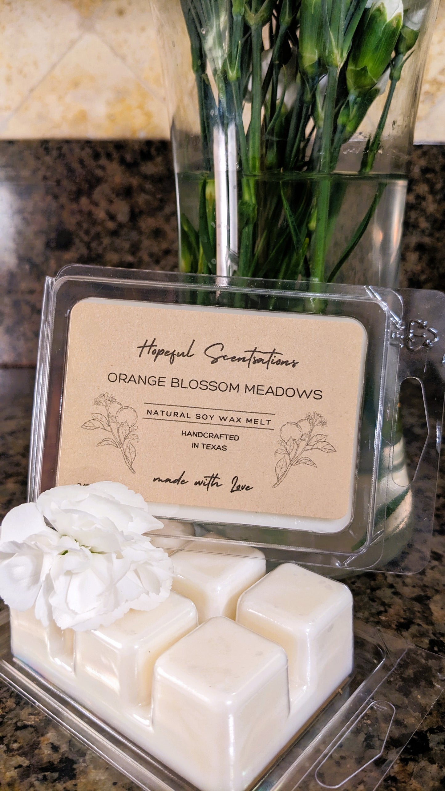 Orange Blossom Soy Wax Melt