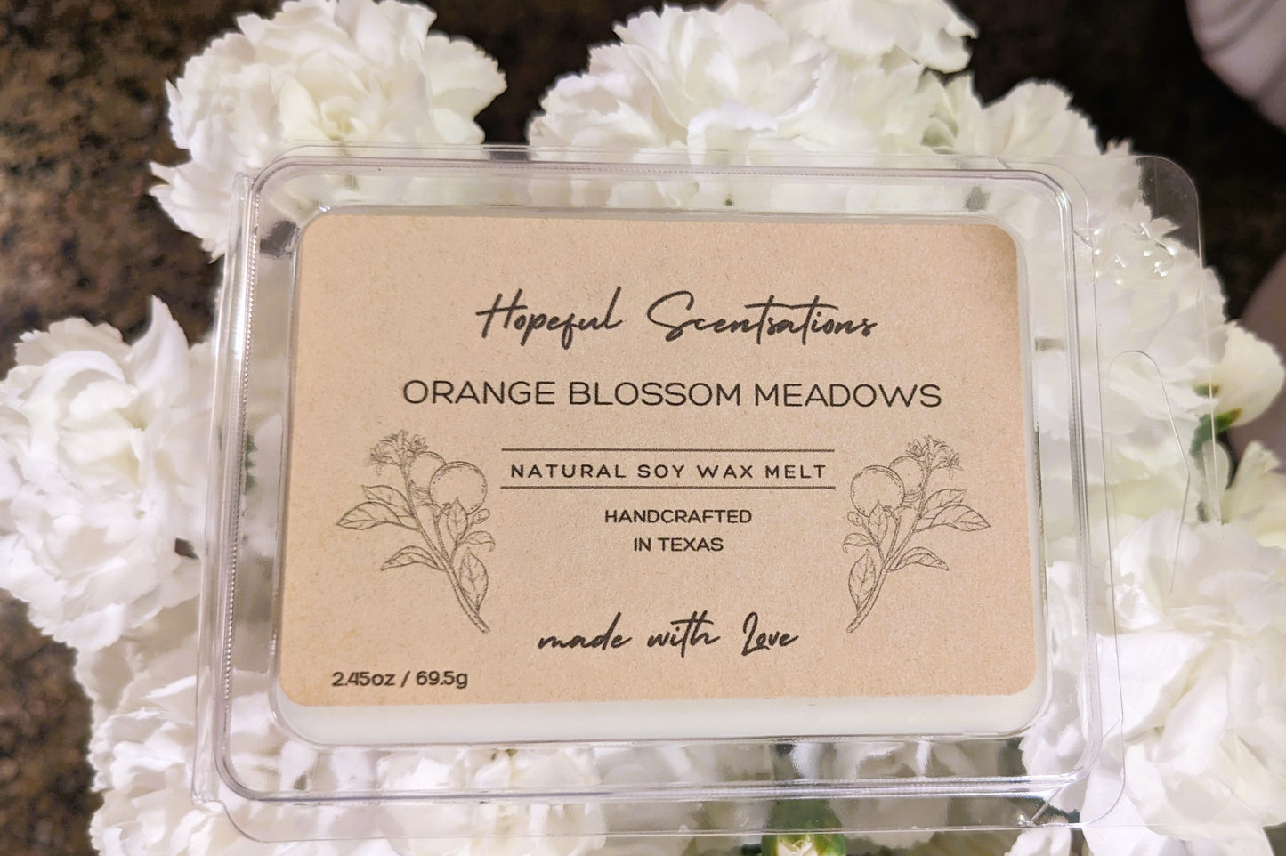 Orange Blossom Soy Wax Melt