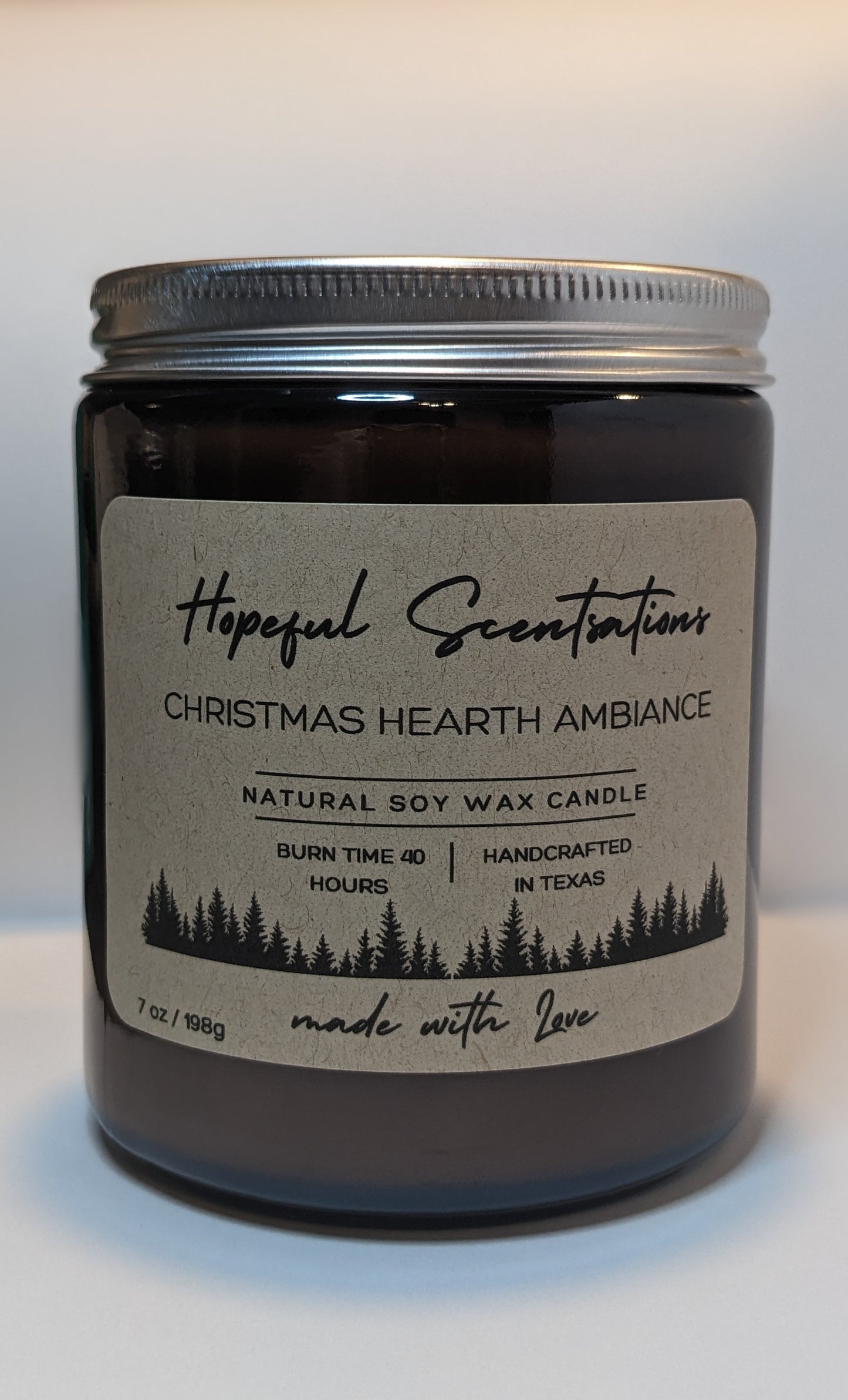 Christmas Hearth Soy Wax Candle