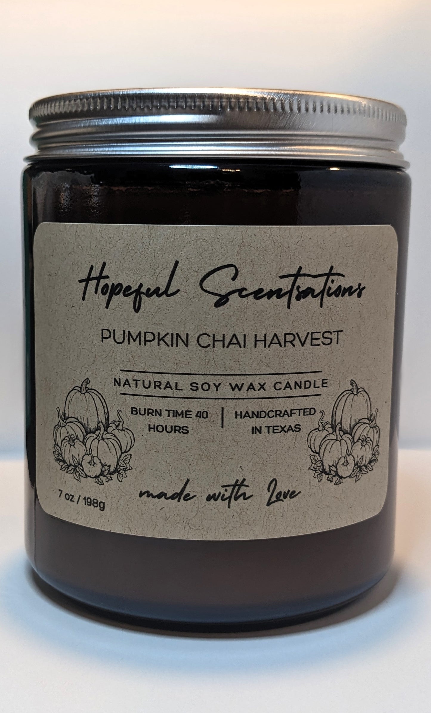 Pumpkin Chai Soy Wax Candle