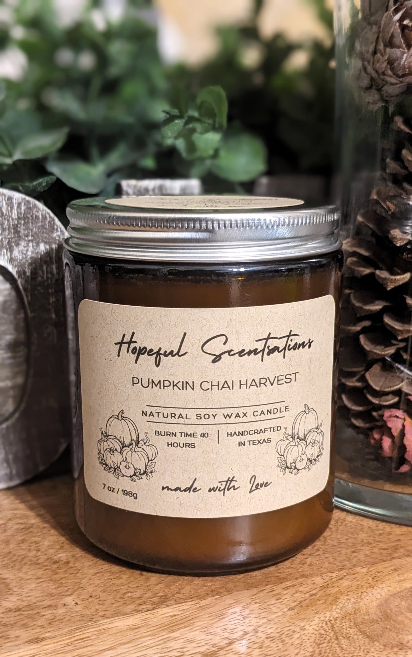 Pumpkin Chai Soy Wax Candle