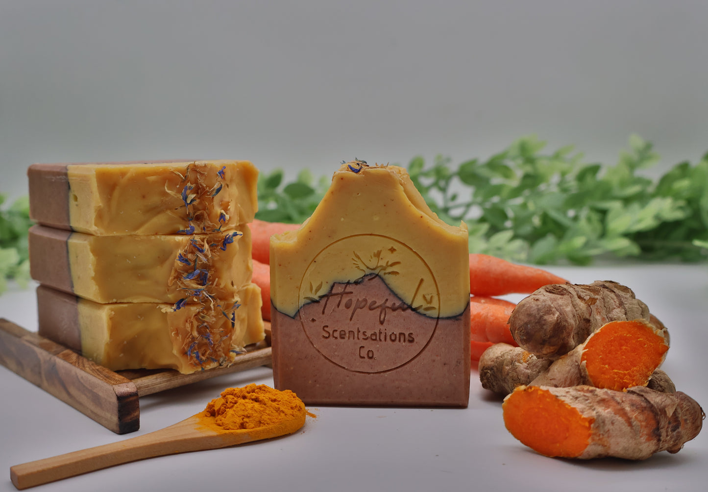 Radiance Glow Body Bar Soap with Turmeric & Carrot
