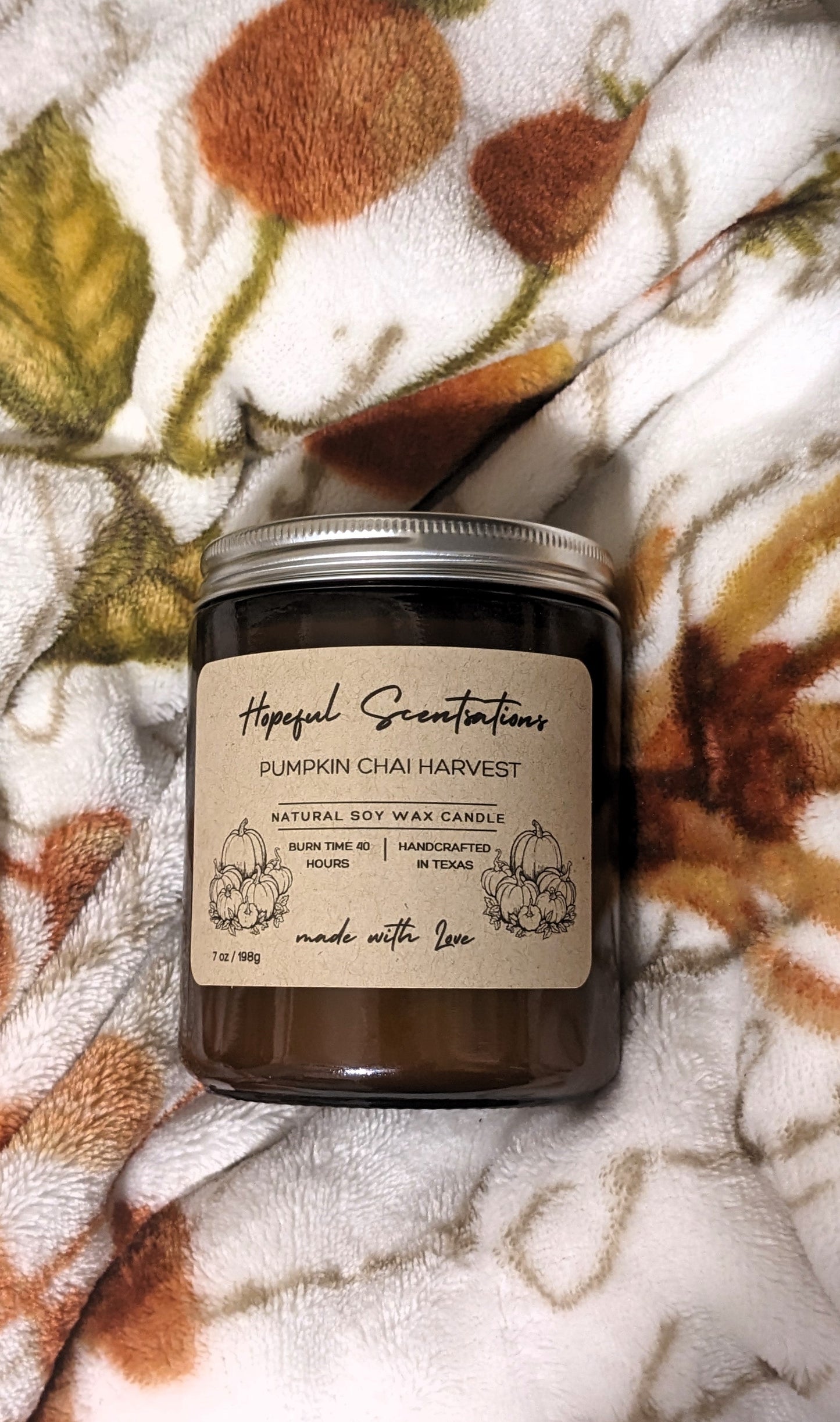 Pumpkin Chai Soy Wax Candle